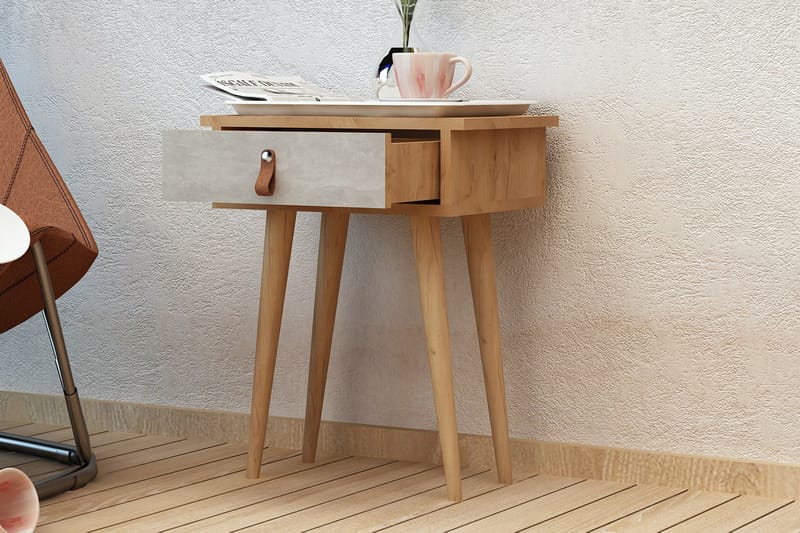 Mod Design skænk - Træ / hvid - Lampebord - Bakkebord & små borde
