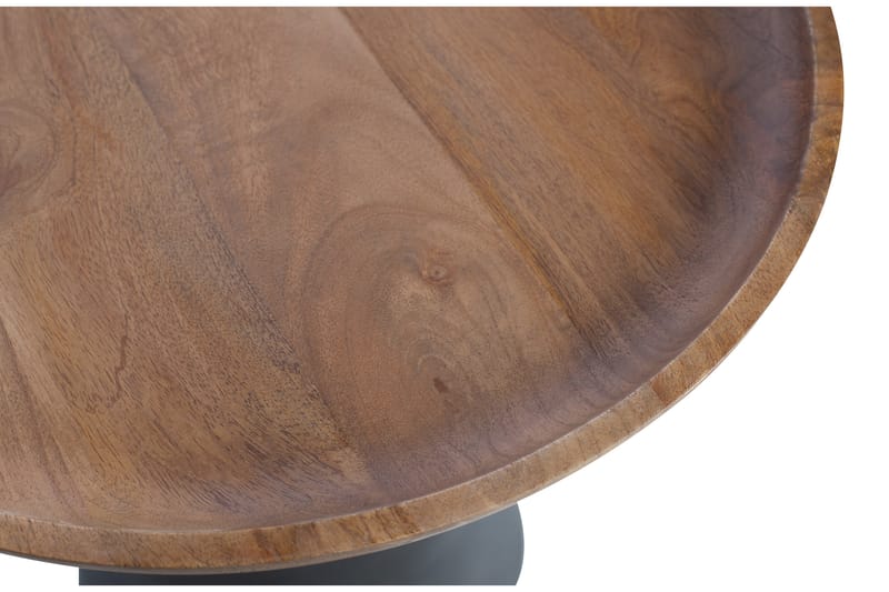 Morkjoh Sidebord 48 cm - Sort - Lampebord - Bakkebord & små borde