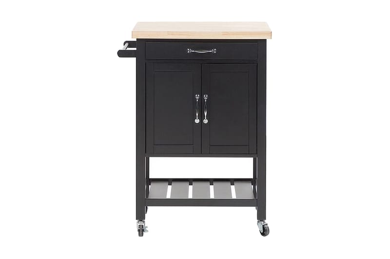 Mylove Serveringsvogn - Sort - Møbler - Borde - Aflastningsbord - Bakkebord & små borde