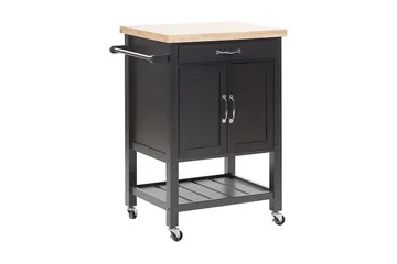 Mylove Serveringsvogn - Sort - Møbler - Borde - Aflastningsbord - Bakkebord & små borde