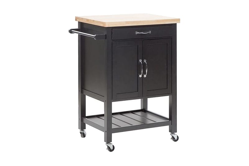 Mylove Serveringsvogn - Sort - Møbler - Borde - Aflastningsbord - Bakkebord & små borde