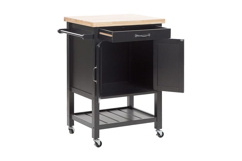 Mylove Serveringsvogn - Sort - Møbler - Borde - Aflastningsbord - Bakkebord & små borde
