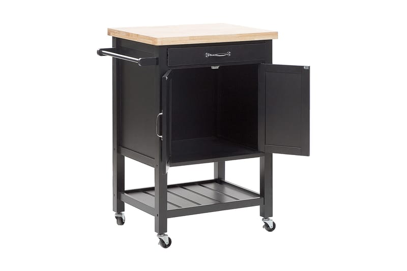 Mylove Serveringsvogn - Sort - Møbler - Borde - Aflastningsbord - Bakkebord & små borde