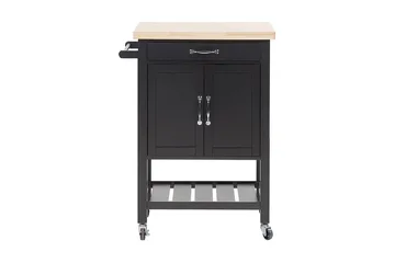 Mylove Serveringsvogn - Sort - Møbler - Borde - Aflastningsbord - Bakkebord & små borde