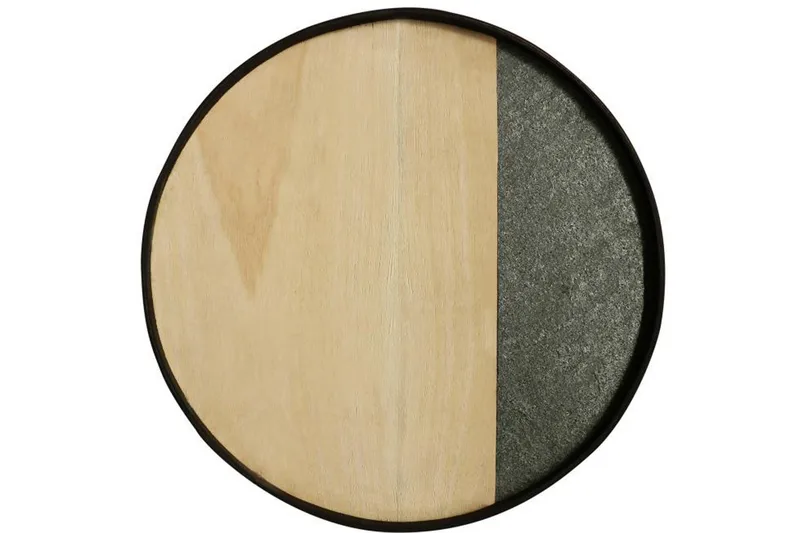 Orielle Bakbord 40x40 cm - Beige - Møbler - Borde - Aflastningsbord - Bakkebord & små borde