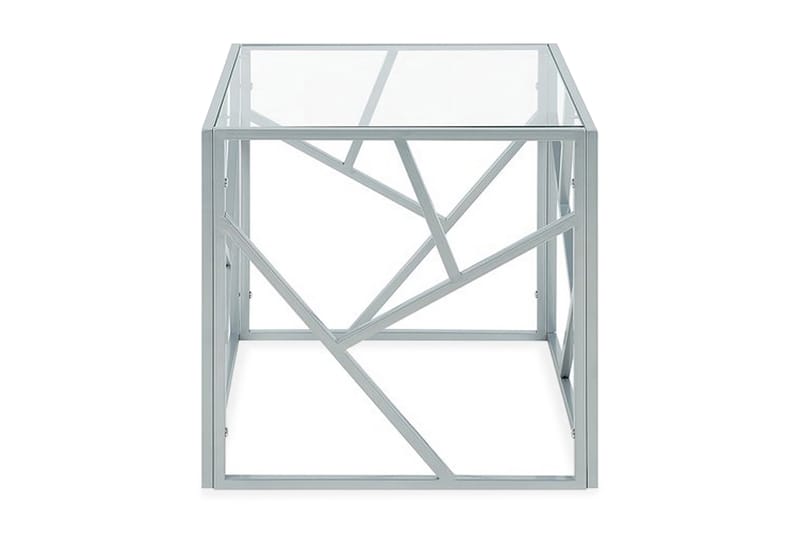 Orland Sidebord 50 cm - Sølv - Lampebord - Bakkebord & små borde