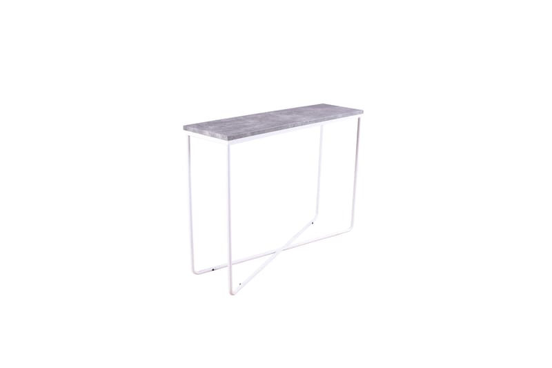 Perlie Sidebord - Hvid/Grå - Lampebord - Bakkebord & små borde