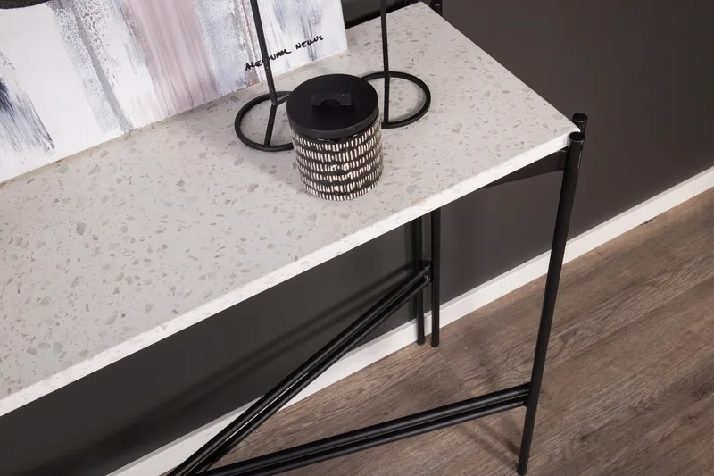 Razzia Deluxe Sidebord - Sort/Hvid - Møbler - Borde - Aflastningsbord - Bakkebord & små borde