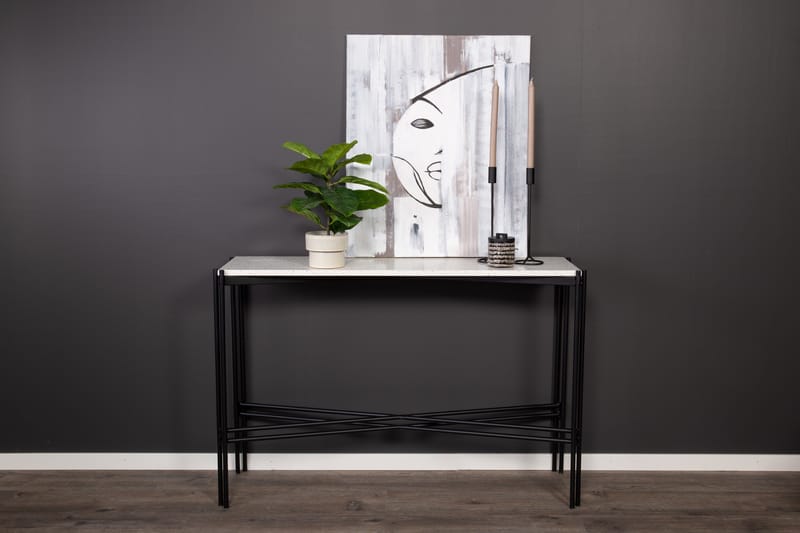 Razzia Deluxe Sidebord - Sort/Hvid - Møbler - Borde - Aflastningsbord - Bakkebord & små borde