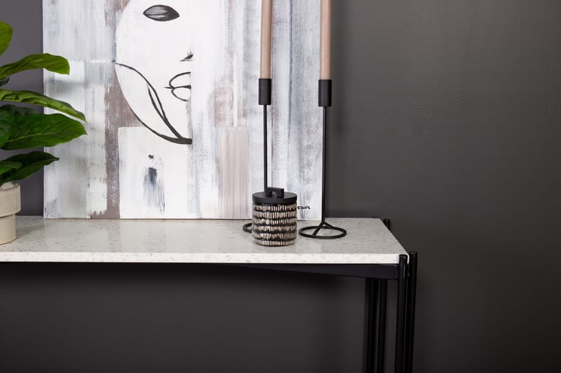 Razzia Deluxe Sidebord - Sort/Hvid - Møbler - Borde - Aflastningsbord - Bakkebord & små borde