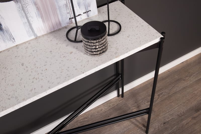 Razzia Deluxe Sidebord - Sort/Hvid - Møbler - Borde - Aflastningsbord - Bakkebord & små borde