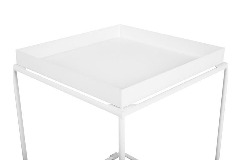 Sa | på sidebord 40 cm - Hvid - Lampebord - Bakkebord & små borde