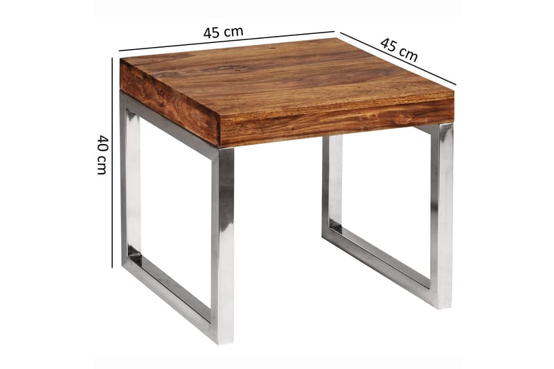 Sands Sidebord 45 cm - Træ / natur - Møbler - Borde - Aflastningsbord - Bakkebord & små borde