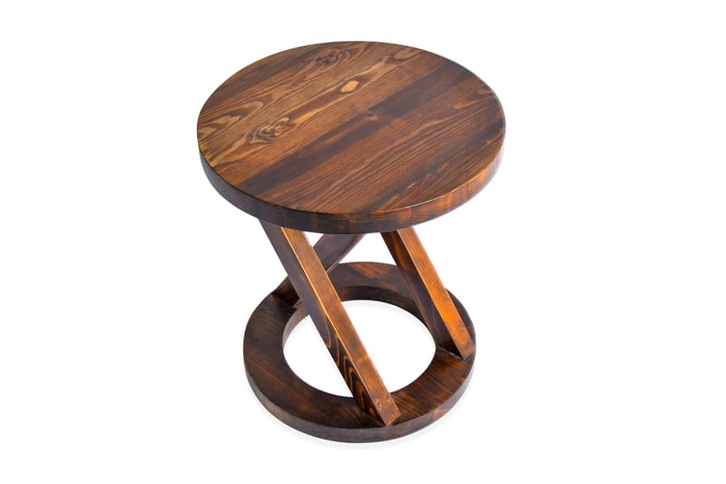 Sarna Sidebord 45 cm - Brun - Lampebord - Bakkebord & små borde