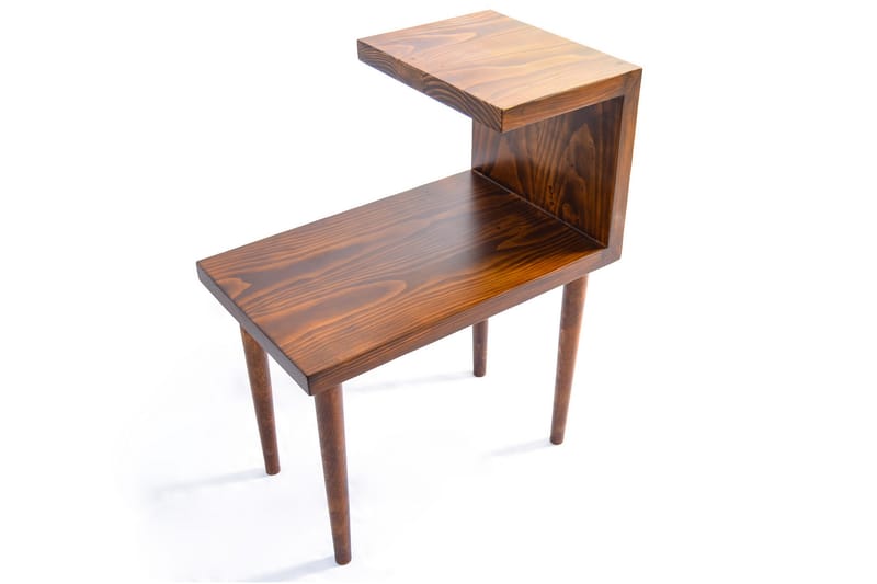 Sarna Sidebord 65 cm - Brun - Lampebord - Bakkebord & små borde