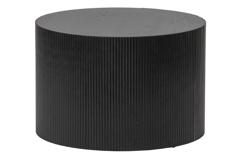 Senan Sidebord 60 cm Rund - Sort - Møbler - Borde - Aflastningsbord - Bakkebord & små borde
