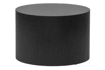 Senan Sidebord 60 cm Rund - Sort - Møbler - Borde - Aflastningsbord - Bakkebord & små borde