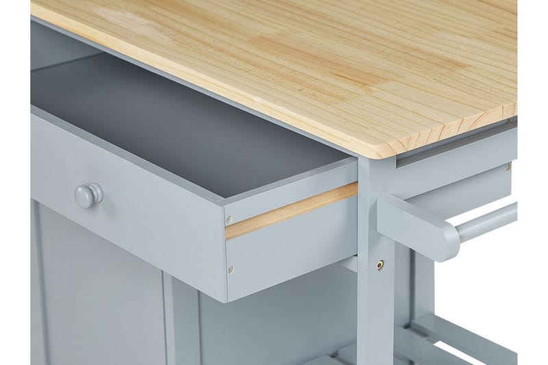 Sheres Serveringsbord 75 cm - Grå - Lampebord - Bakkebord & små borde