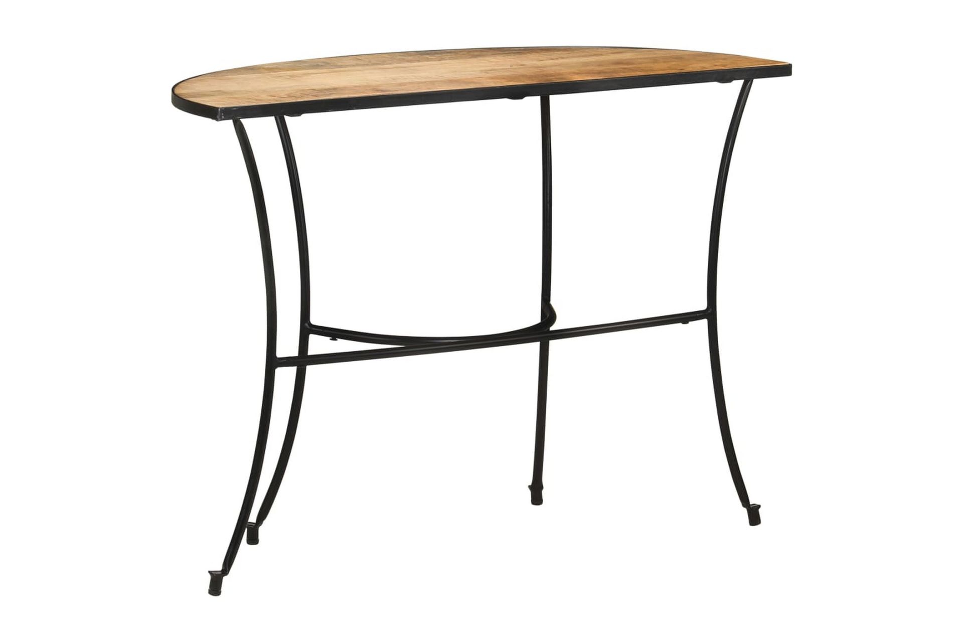 Sidebord 110x40x77 cm massivt Mangotræ - Brun - Møbler - Borde - Aflastningsbord - Bakkebord & små borde