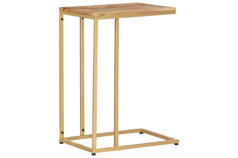 Sidebord 35 x 45 x 65 cm Massivt Mangotræ - Brun - Møbler - Borde - Aflastningsbord - Bakkebord & små borde