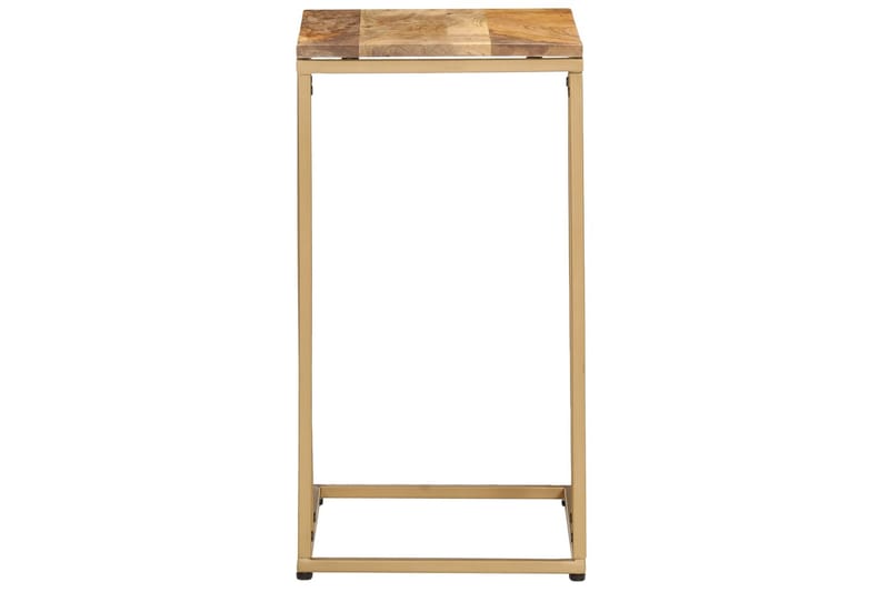 Sidebord 35 x 45 x 65 cm Massivt Mangotræ - Brun - Møbler - Borde - Aflastningsbord - Bakkebord & små borde