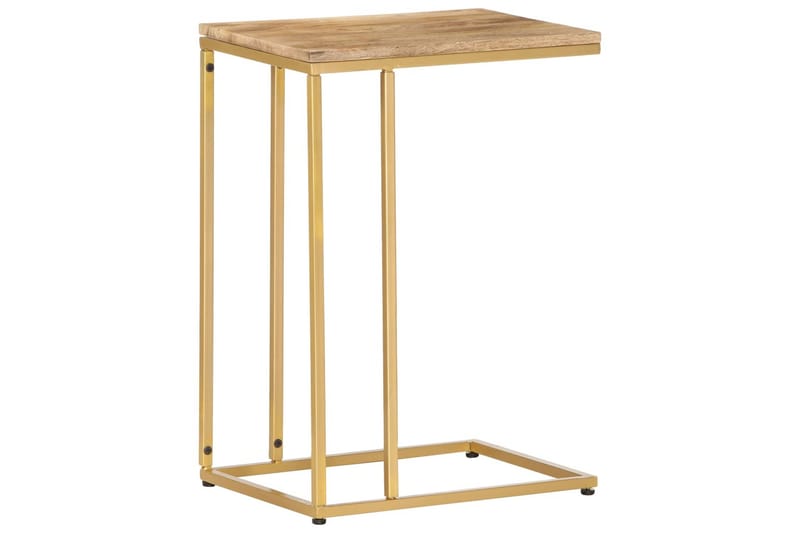 Sidebord 35 x 45 x 65 cm Massivt Mangotræ - Brun - Møbler - Borde - Aflastningsbord - Bakkebord & små borde