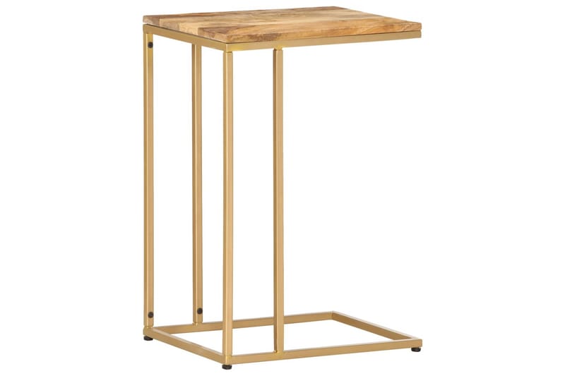 Sidebord 35 x 45 x 65 cm Massivt Mangotræ - Brun - Møbler - Borde - Aflastningsbord - Bakkebord & små borde