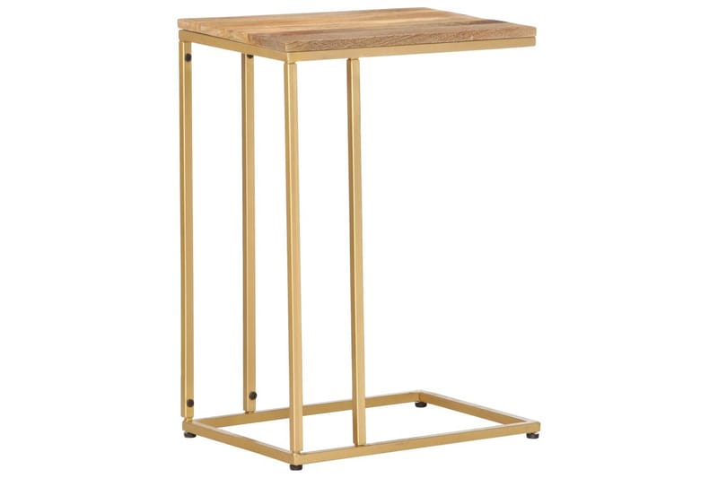 Sidebord 35 x 45 x 65 cm Massivt Mangotræ - Brun - Møbler - Borde - Aflastningsbord - Bakkebord & små borde