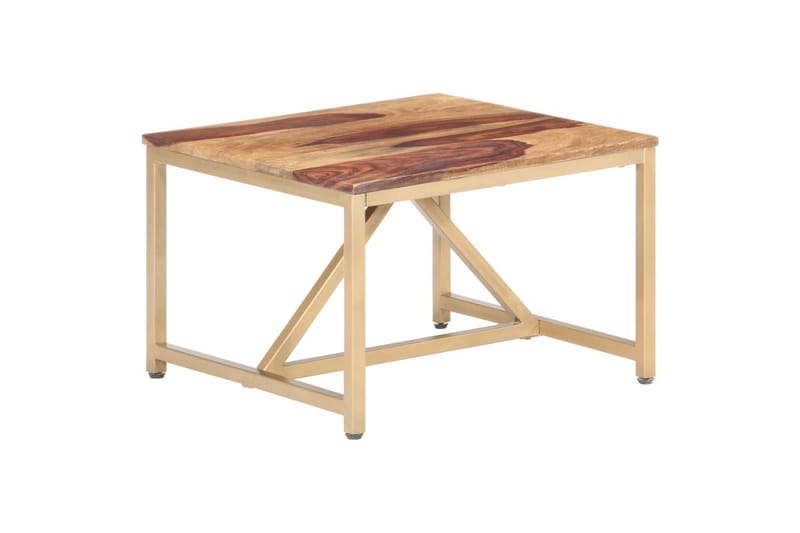 Sidebord 60X60X40 cm Massivt Sheeshamtræ - Møbler - Borde - Aflastningsbord - Bakkebord & små borde