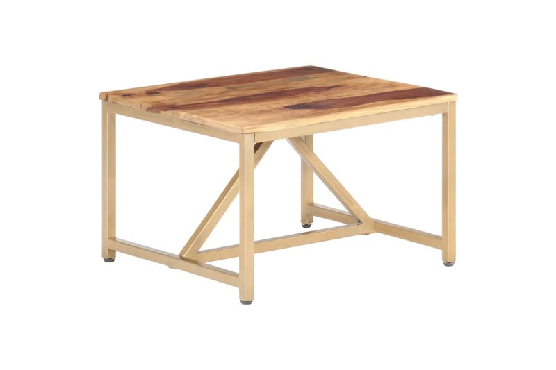 Sidebord 60X60X40 cm Massivt Sheeshamtræ - Møbler - Borde - Aflastningsbord - Bakkebord & små borde