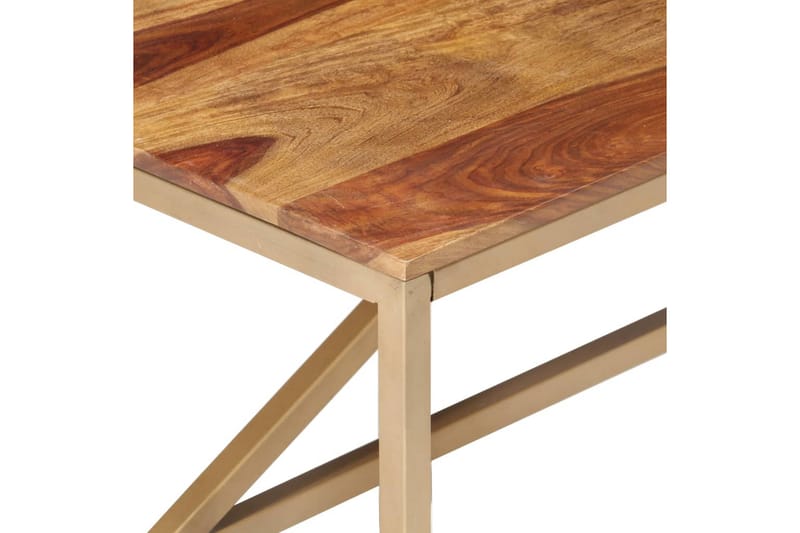 Sidebord 60X60X40 cm Massivt Sheeshamtræ - Møbler - Borde - Aflastningsbord - Bakkebord & små borde