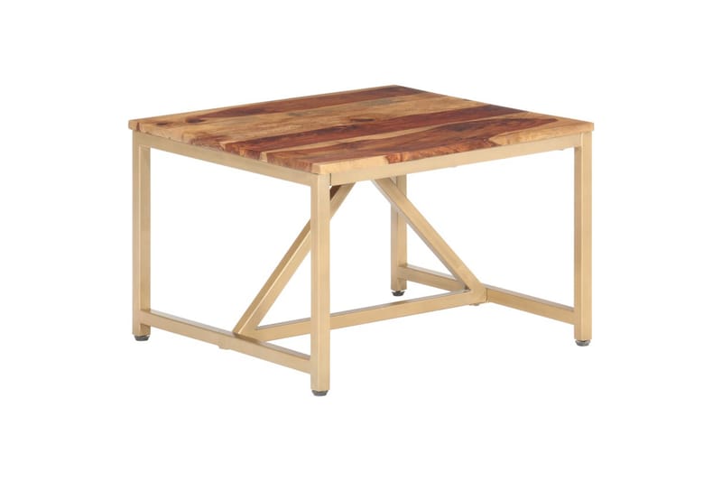 Sidebord 60X60X40 cm Massivt Sheeshamtræ - Møbler - Borde - Aflastningsbord - Bakkebord & små borde