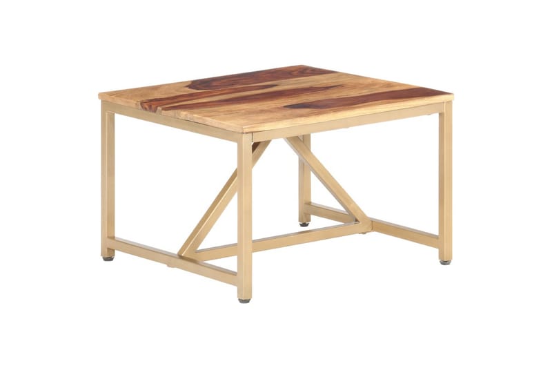 Sidebord 60X60X40 cm Massivt Sheeshamtræ - Møbler - Borde - Aflastningsbord - Bakkebord & små borde