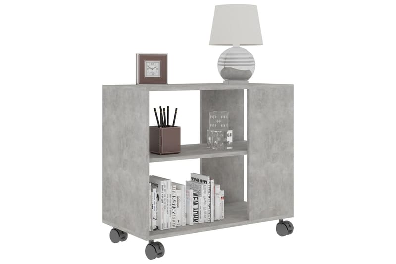Sidebord 70x35x55 cm Spånplade Betongrå - Grå - Møbler - Borde - Aflastningsbord - Bakkebord & små borde