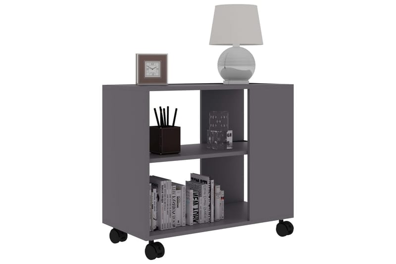 Sidebord 70x35x55 cm Spånplade Grå - Grå - Møbler - Borde - Aflastningsbord - Bakkebord & små borde