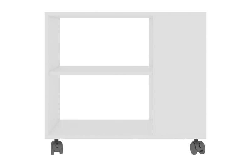 Sidebord 70x35x55 cm Spånplade Hvid - Hvid - Møbler - Borde - Aflastningsbord - Bakkebord & små borde