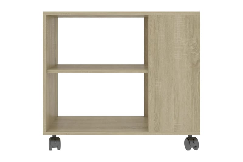 Sidebord 70x35x55 cm Spånplade Sonoma-Eg - Brun - Lampebord - Bakkebord & små borde