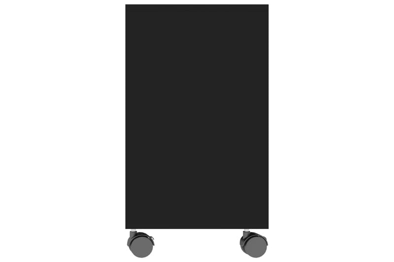 Sidebord 70x35x55 cm Spånplade Sort - Sort - Møbler - Borde - Aflastningsbord - Bakkebord & små borde