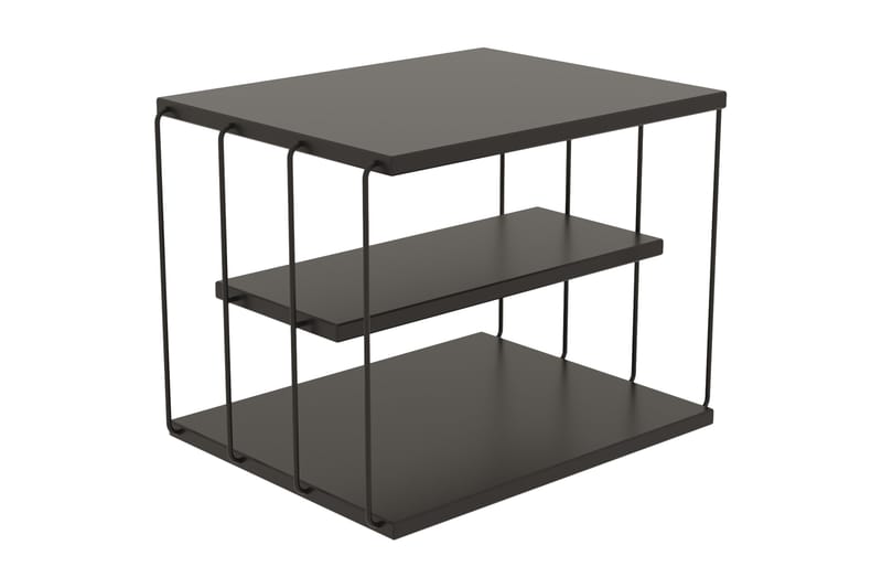 Sidebord antracit | Sort - Møbler - Borde - Aflastningsbord - Bakkebord & små borde