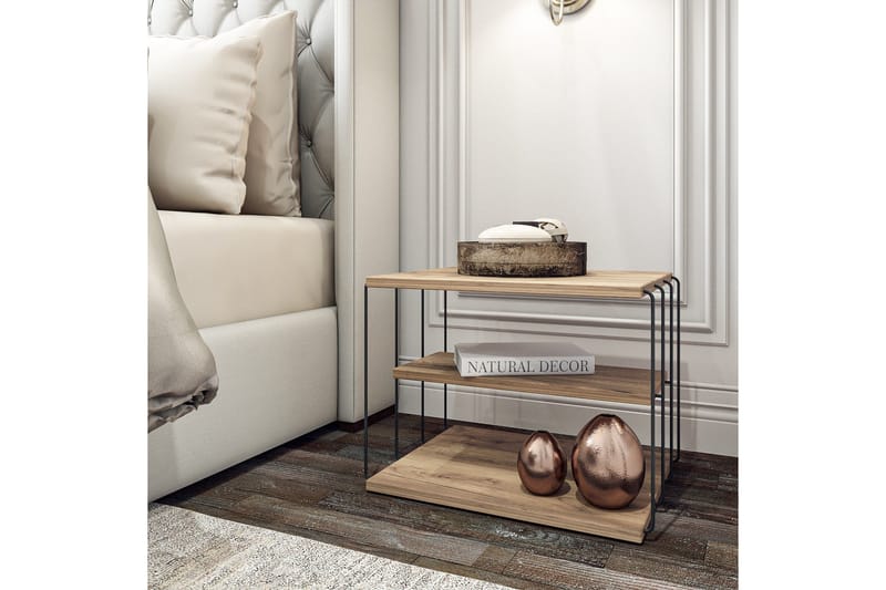 Sidebord Eg| Sort - Møbler - Borde - Aflastningsbord - Bakkebord & små borde