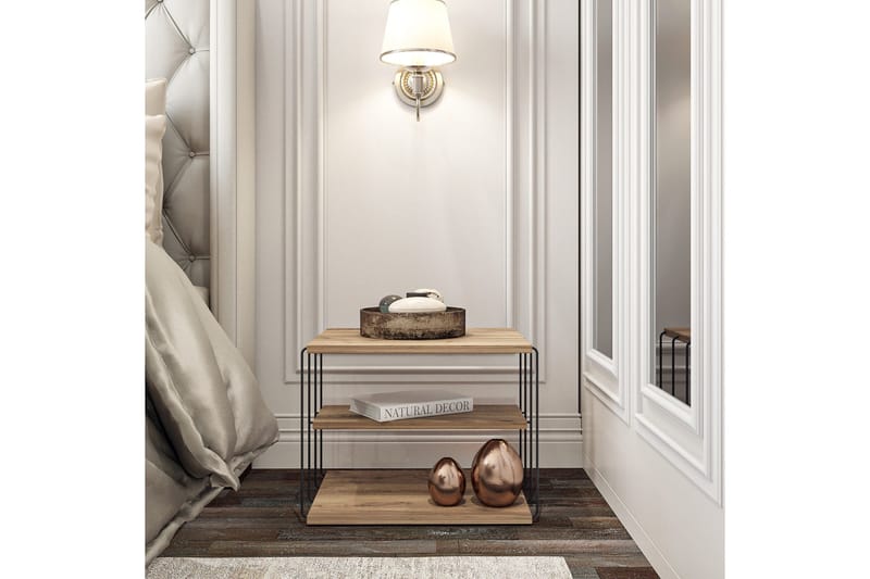 Sidebord Eg| Sort - Møbler - Borde - Aflastningsbord - Bakkebord & små borde