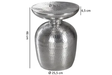 Sidobord & lampbord Wohnling Silver - Møbler - Borde - Aflastningsbord - Bakkebord & små borde