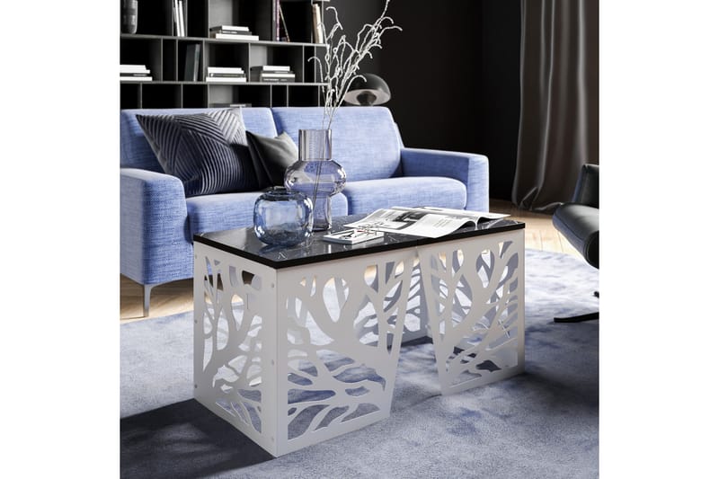 Skinshult Sidebord - Hvid - Møbler - Borde - Aflastningsbord - Bakkebord & små borde