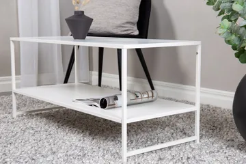 Staal Sidebord - Hvid - Møbler - Borde - Aflastningsbord - Bakkebord & små borde
