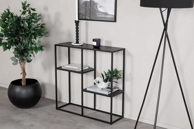 Staal Sidebord - Sort - Møbler - Borde - Aflastningsbord - Bakkebord & små borde