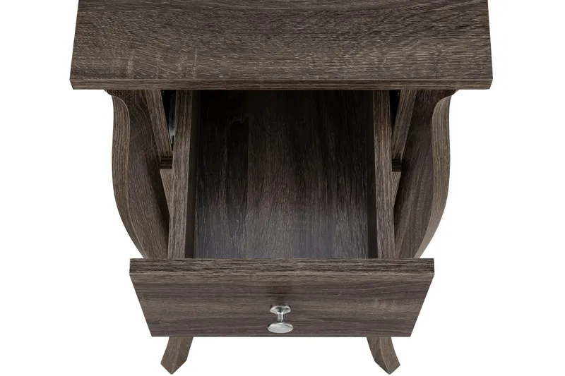 Talkon Sidebord 38 cm - Mørkebrun - Møbler - Borde - Aflastningsbord - Bakkebord & små borde