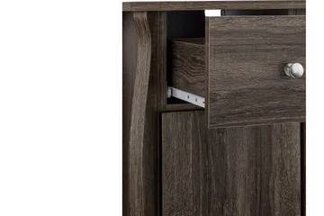 Talkon Sidebord 38 cm - Mørkebrun - Møbler - Borde - Aflastningsbord - Bakkebord & små borde