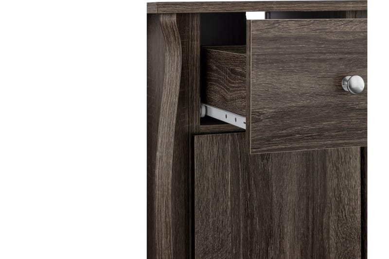 Talkon Sidebord 38 cm - Mørkebrun - Møbler - Borde - Aflastningsbord - Bakkebord & små borde