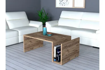 Vimenil Bakkebord 87 cm - Brun - Møbler - Borde - Aflastningsbord - Bakkebord & små borde