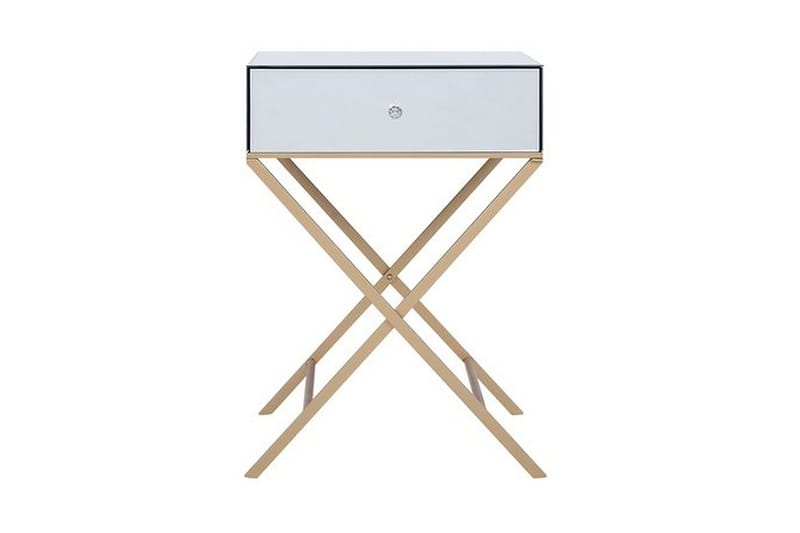 Vivy sidebord 50 cm - S�ølv - Lampebord - Bakkebord & små borde